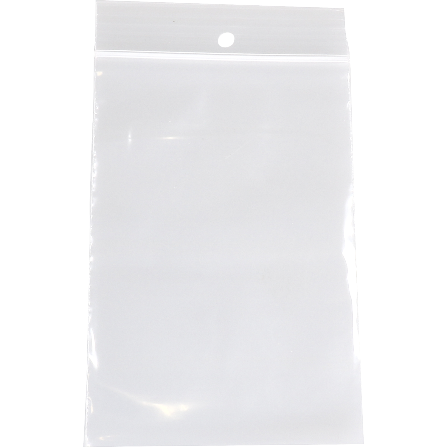Zak, Sluitgripzak, met ophangoog, LDPE, 12x18cm, 50my, transparant, 1000 stuks