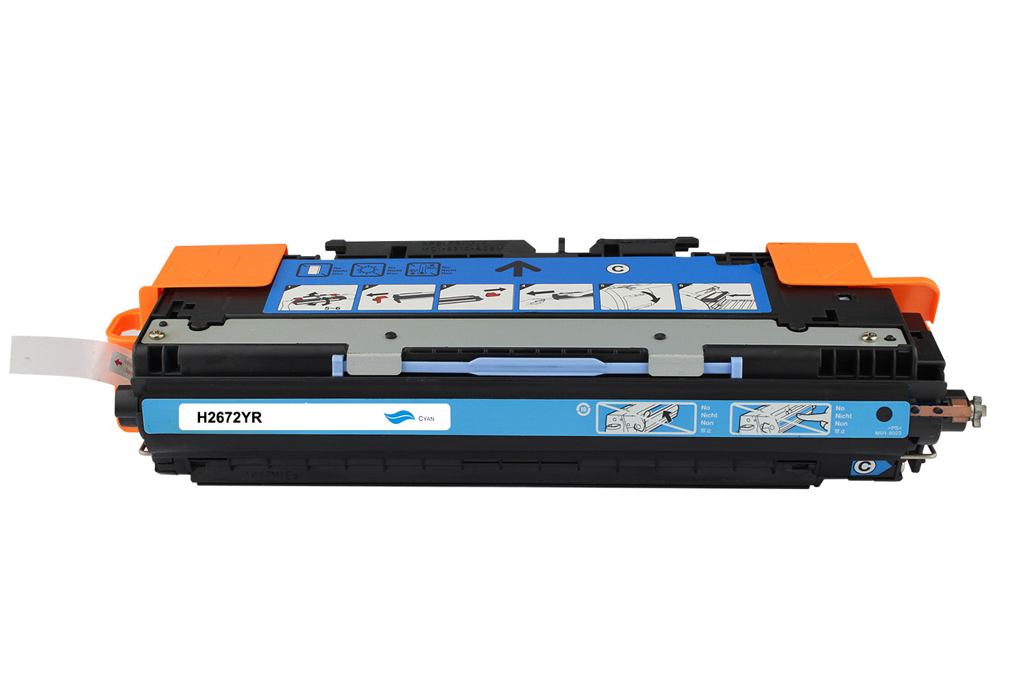 Huismerk HP Q2672A (309A) Toner Geel
