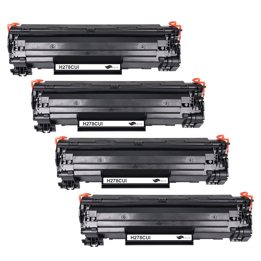 Huismerk HP CE278A Toner Zwart 4-pack