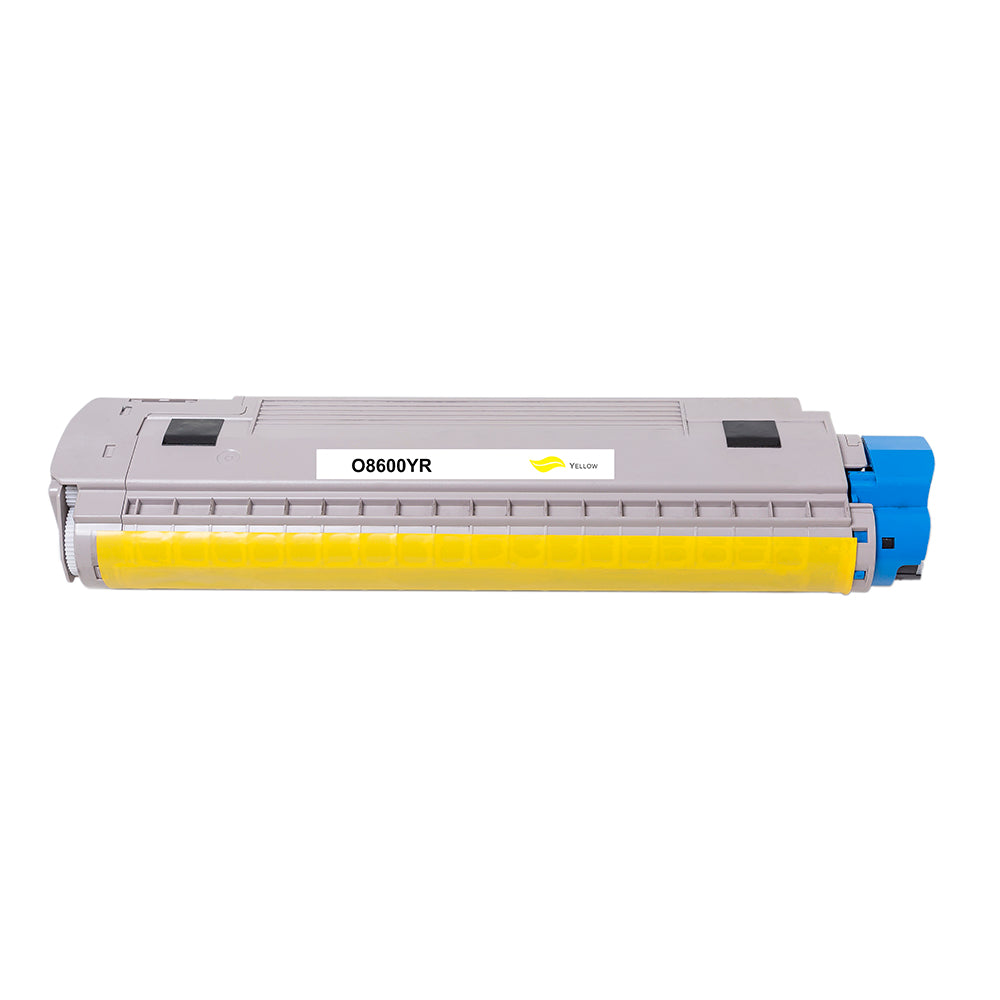 Huismerk Oki 43487709 Toner Geel