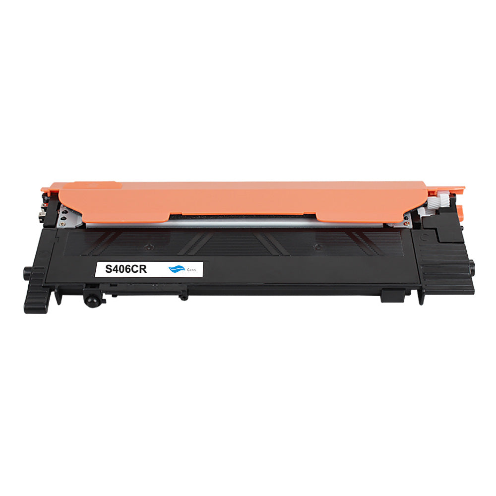 Huismerk Samsung CLT-C406S (ST984A) Toner Cyaan