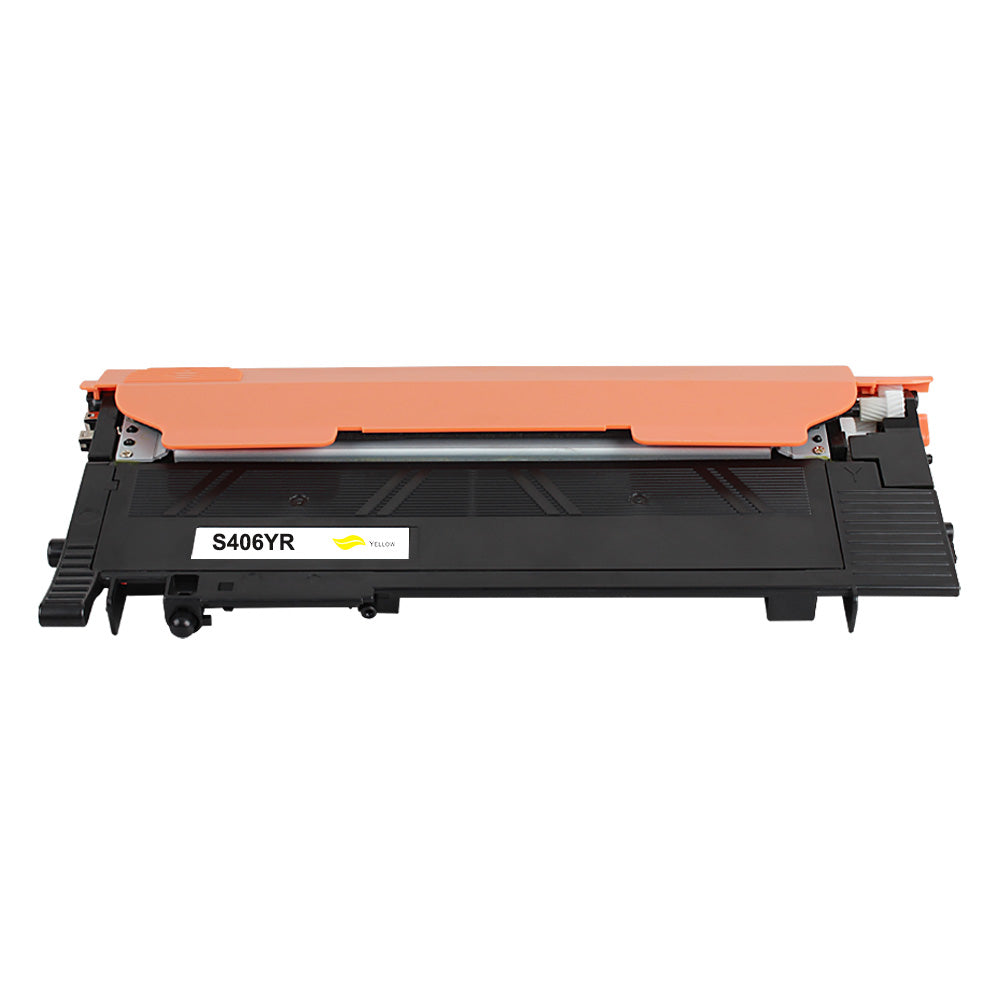 Huismerk Samsung CLT-Y406S (SU462A) Toner Geel