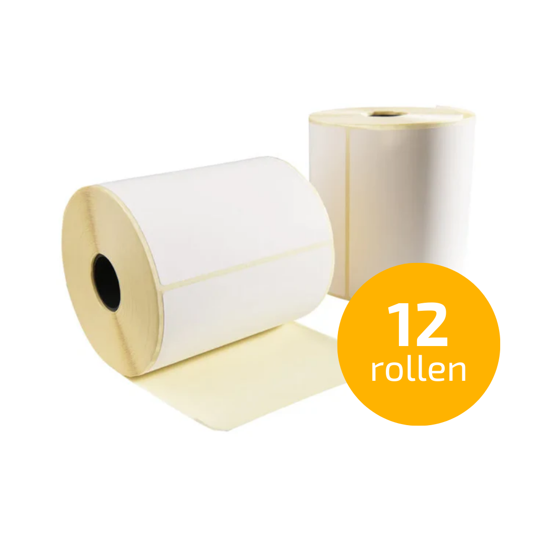 A6 verzendlabel, thermisch, 100x150mm, geperforeerd - 300 labels (Geschikt voor Zebra, TPL)