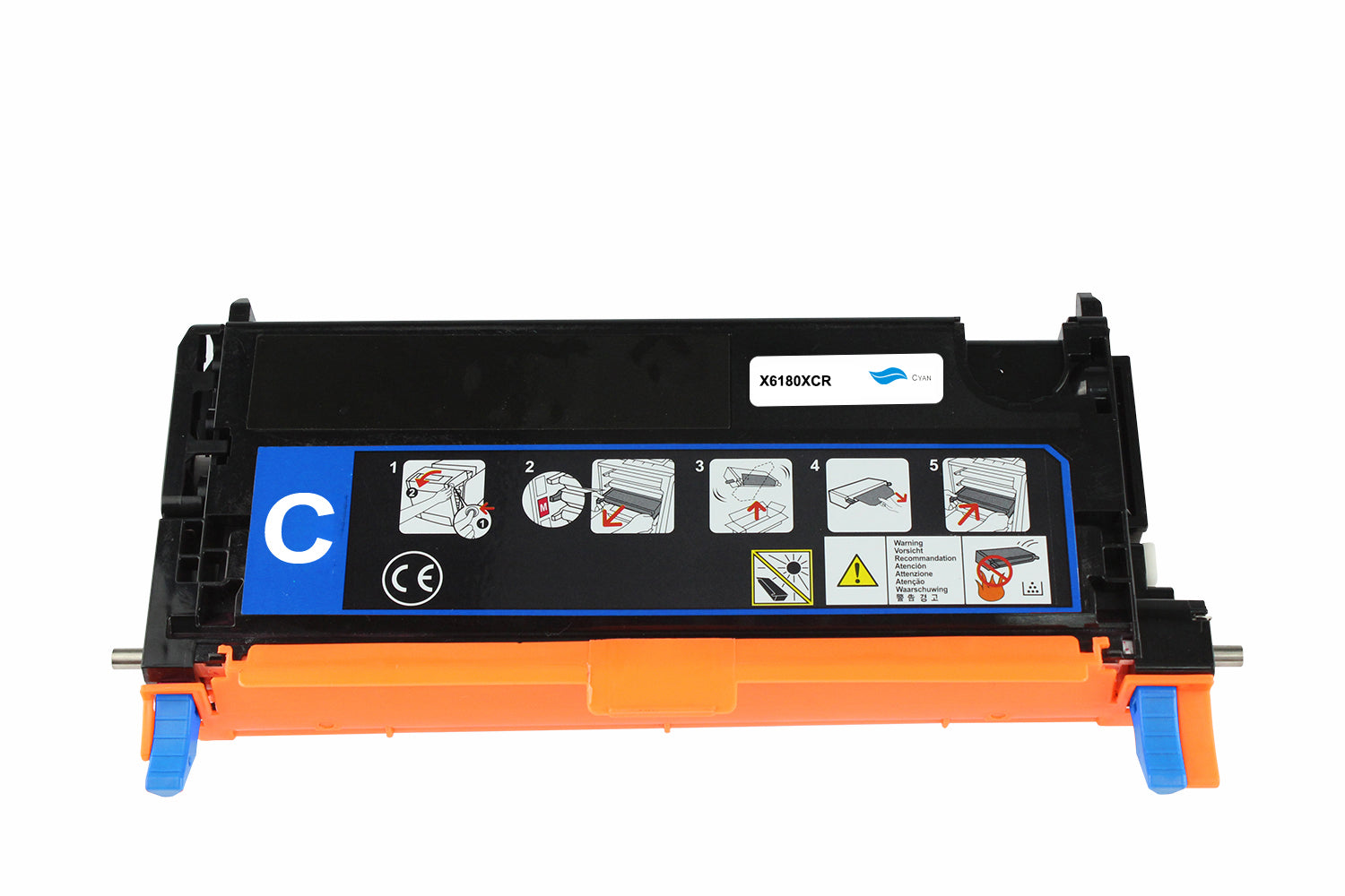 Huismerk Xerox 113R00723 Toner Cyaan