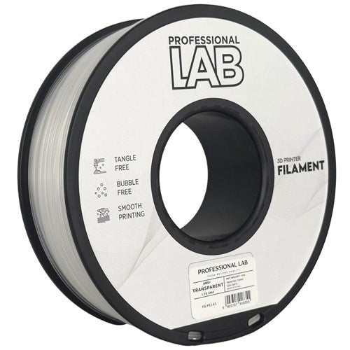 ABS+ transparant filament 1,75 mm 1 kg | Prof. Lab