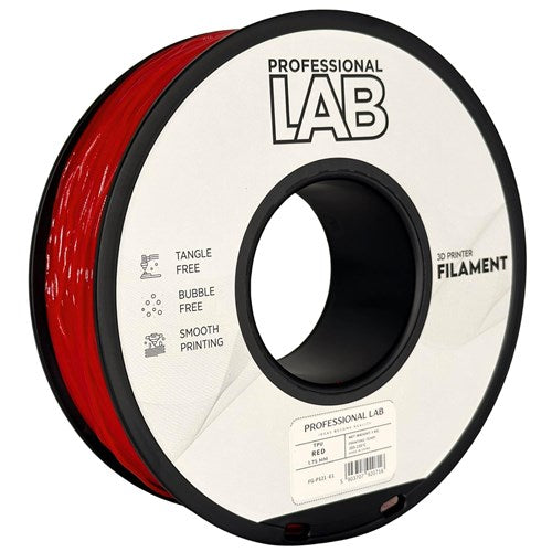 TPU rood 95A filament 1,75 mm 1 kg | Prof. Lab