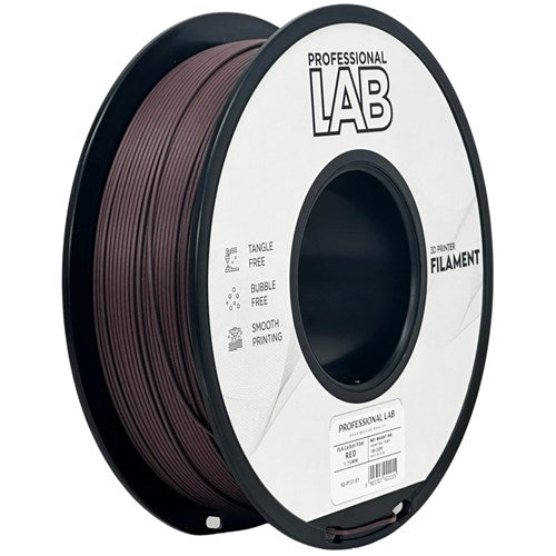 PLA CF rood filament 1,75 mm 1 kg | Prof. Lab
