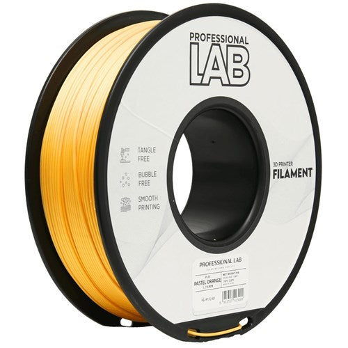 PLA pastel oranje filament 1,75 mm 1 kg | Prof. Lab