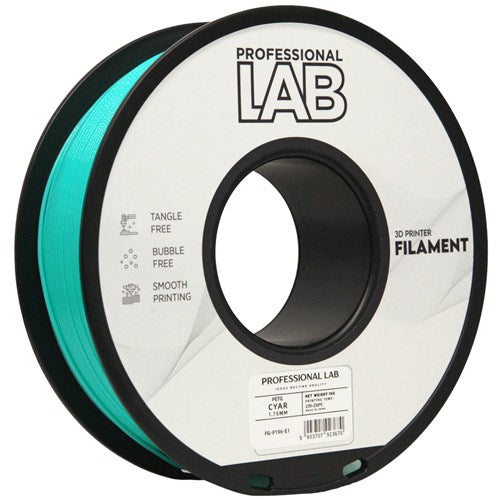PETG cyan filament 1,75 mm 1 kg | Prof. Lab