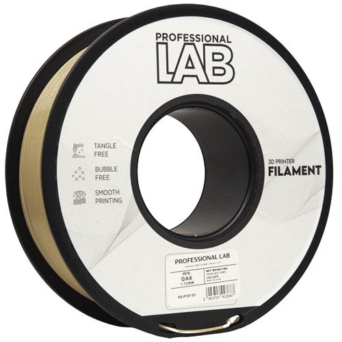PETG oak filament 1,75 mm 1 kg | Prof. Lab