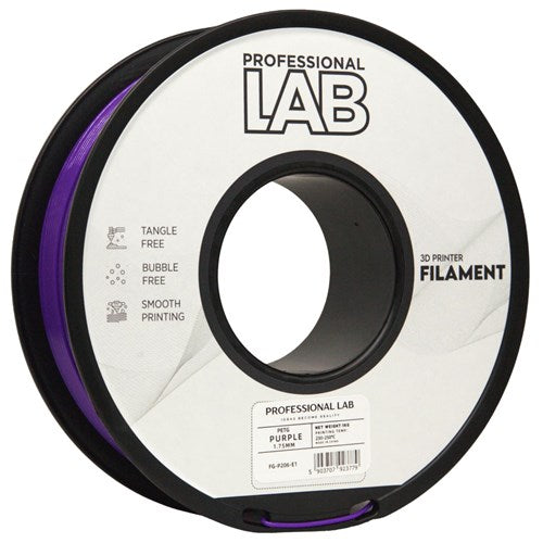 PETG paars filament 1,75 mm 1 kg | Prof. Lab