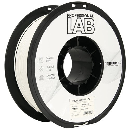 PETG mat wit filament 1,75 mm 1 kg | Prof. Lab