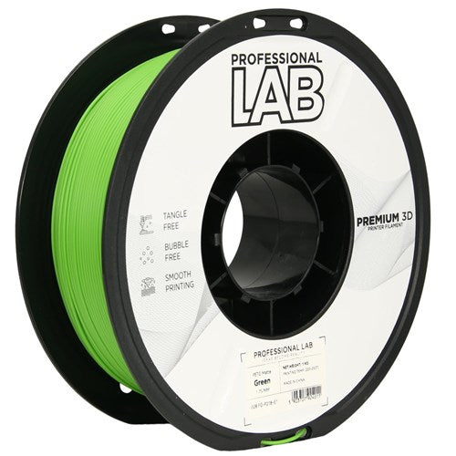 PETG mat groen filament 1,75 mm 1 kg | Prof. Lab