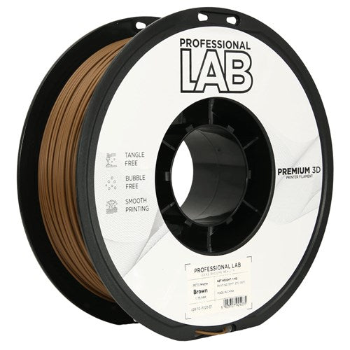 PETG mat bruin filament 1,75 mm 1 kg | Prof. Lab