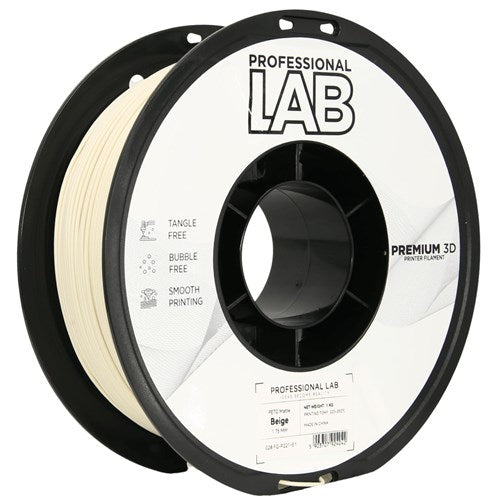 PETG mat beige filament 1,75 mm 1 kg | Prof. Lab