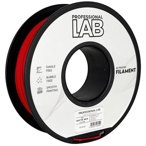 PLA mat rood filament 1,75 mm 1 kg | Prof. Lab – foto 2