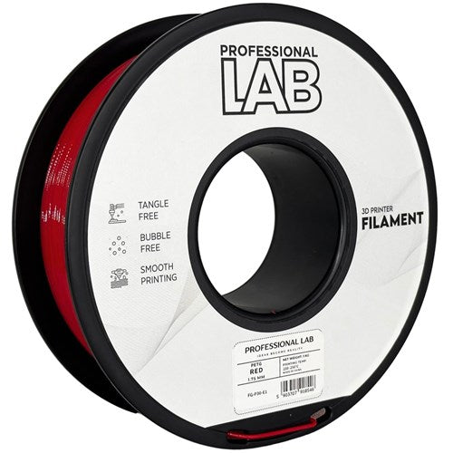 PETG rood filament 1,75 mm 1 kg | Prof. Lab – foto 2