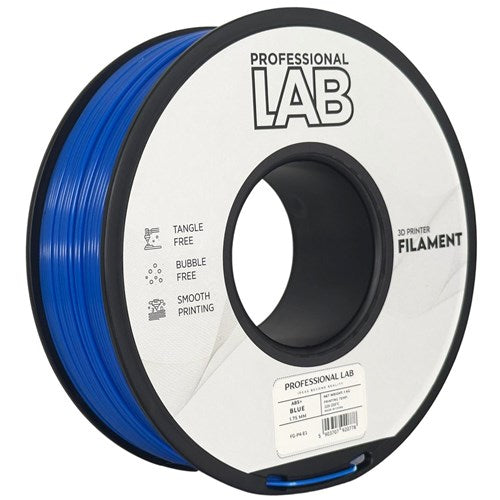 ABS+ blauw filament 1,75 mm 1 kg | Prof. Lab