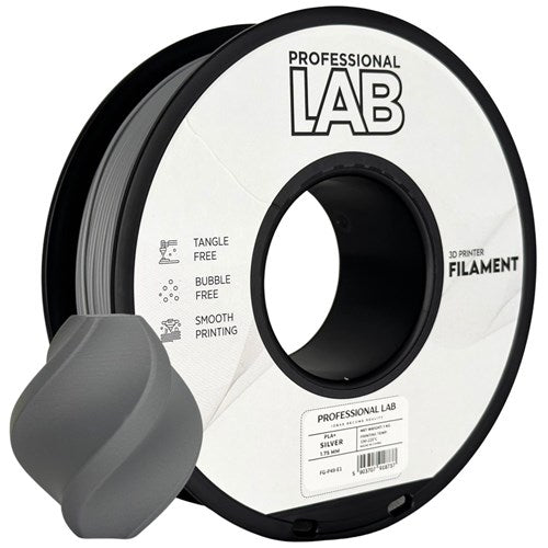 PLA+ zilver filament 1,75 mm 1 kg | Prof. Lab