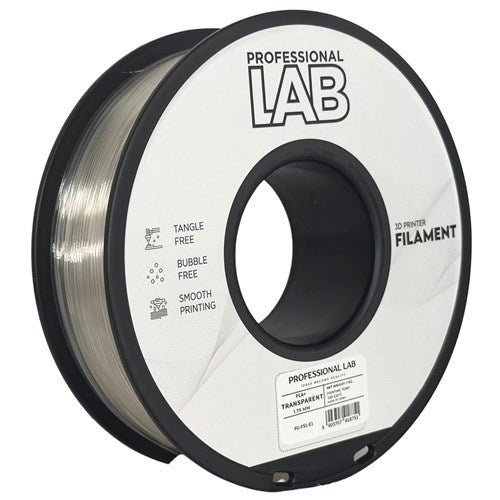 PLA+ transparant filament 1,75 mm 1 kg | Prof. Lab