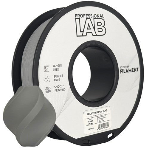 PLA+ grijs filament 1,75 mm 1 kg | Prof. Lab