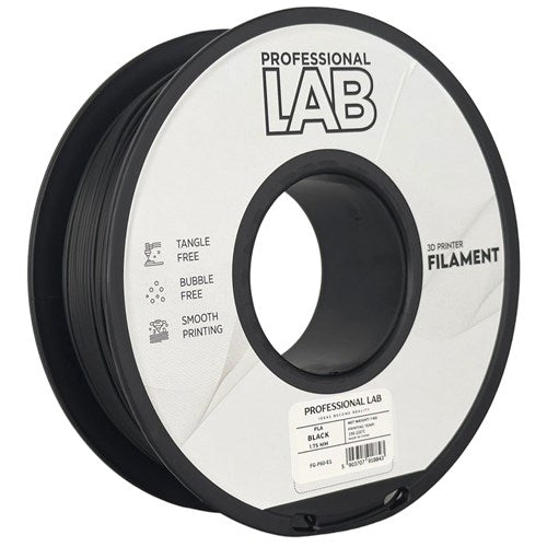 PLA zwart filament 1,75 mm 1 kg | Prof. Lab – foto 2