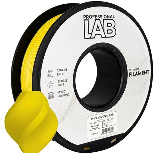 PLA geel filament 1,75 mm 1 kg | Prof. Lab
