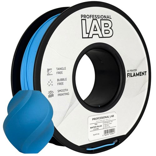 PLA waterblauw filament 1,75 mm 1 kg | Prof. Lab