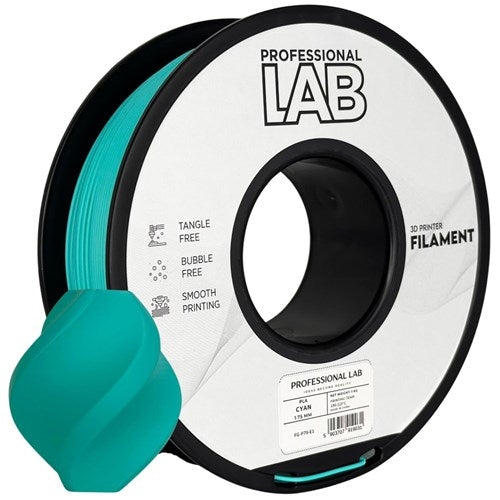 PLA cyaan filament 1,75 mm 1 kg | Prof. Lab