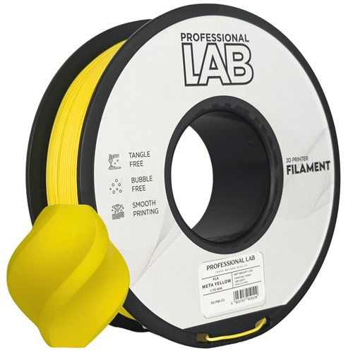 PLA META geel filament 1,75 mm 1 kg | Prof. Lab
