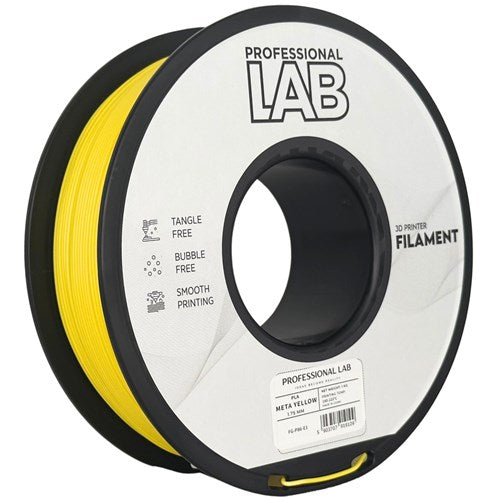 PLA META geel filament 1,75 mm 1 kg | Prof. Lab – foto 2