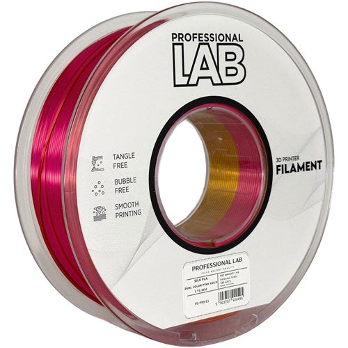 Silk PLA Dual Color roze goud filament 1,75 mm 1 kg | Prof. Lab – foto 2