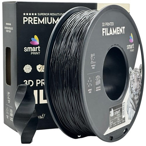TPU zwart 95A filament 1,75 mm 1 kg | Smart Print