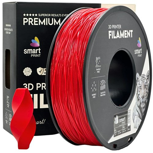 TPU rood 95A filament 1,75 mm 1 kg | Smart Print