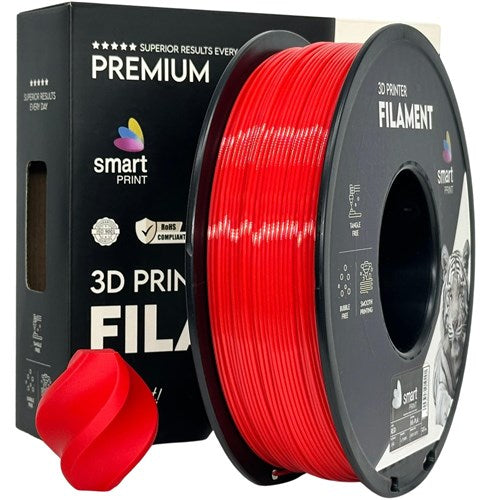 HS-PLA rood filament 1,75 mm 1 kg | Smart Print