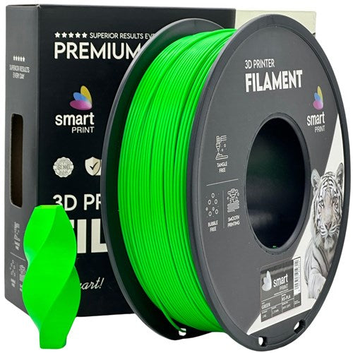 HS-PLA groen filament 1,75 mm 1 kg | Smart Print