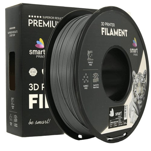 PLA CF grijs filament 1,75 mm 1 kg | Smart Print