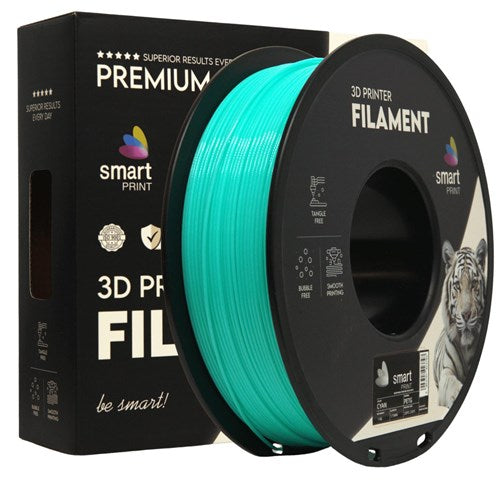 PETG cyaan filament 1,75 mm 1 kg | Smart Print