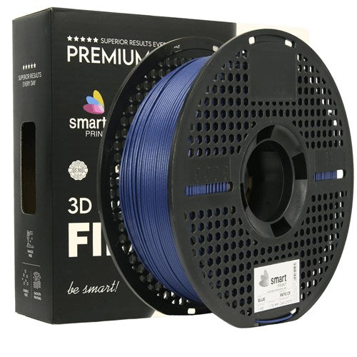 PETG + CF blauw filament 1,75 mm 1 kg | Smart Print
