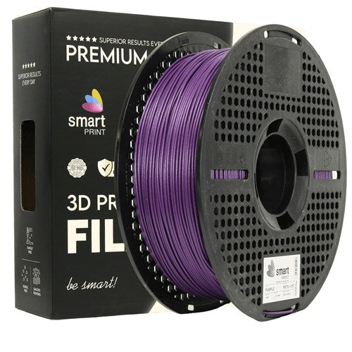PETG + CF paars filament 1,75 mm 1 kg | Smart Print
