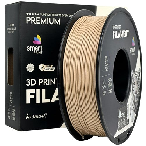 PLA hout zwarte walnoot filament 1,75 mm 1 kg | Smart Print