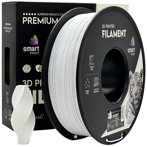 PLA+ wit filament 1,75 mm 1 kg | Smart Print