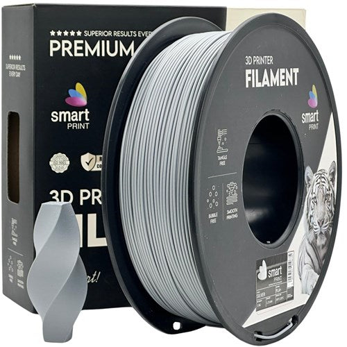 PLA+ zilver filament 1,75 mm 1 kg | Smart Print