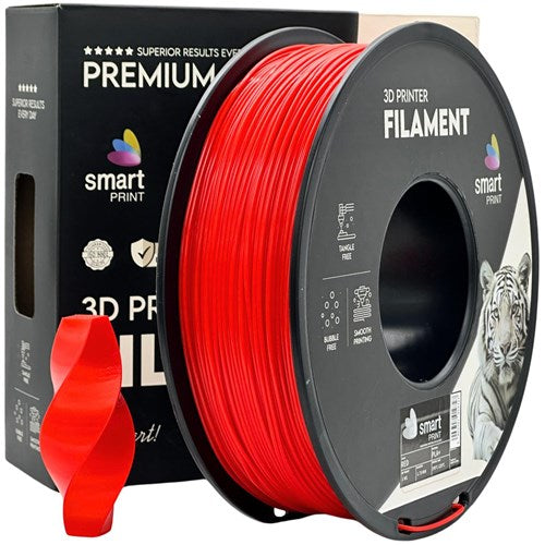 PLA+ rood filament 1,75 mm 1 kg | Smart Print