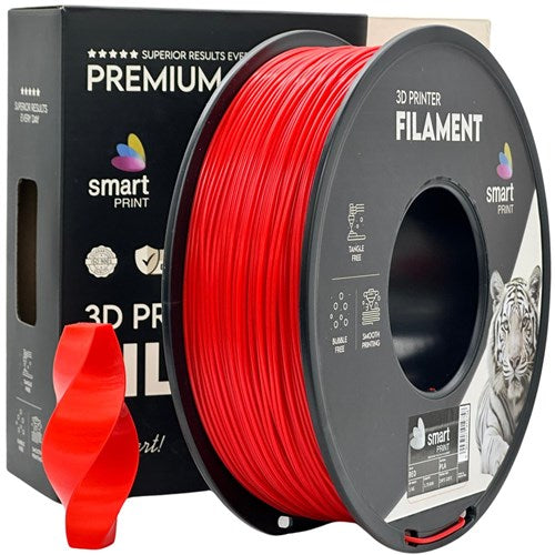 PLA rood filament 1,75 mm 1 kg | Smart Print