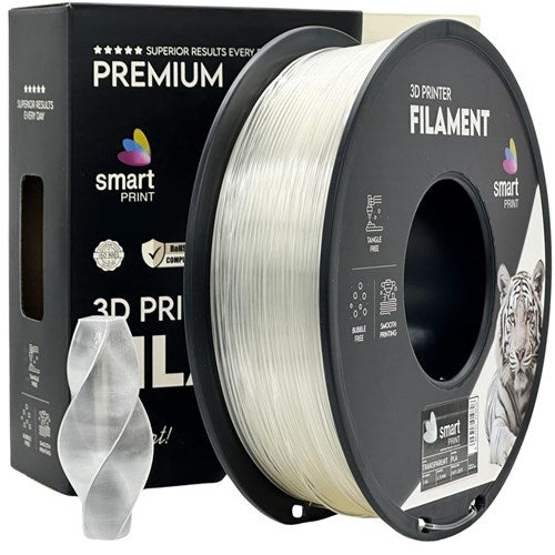 PLA transparant filament 1,75 mm 1 kg | Smart Print