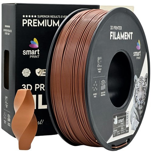 ABS+ bruin filament 1,75 mm 1 kg | Smart Print