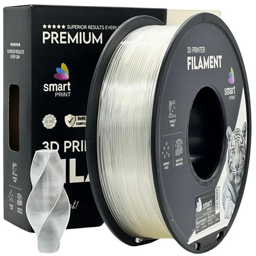 Silk PLA transparant filament 1,75 mm 1 kg | Smart Print