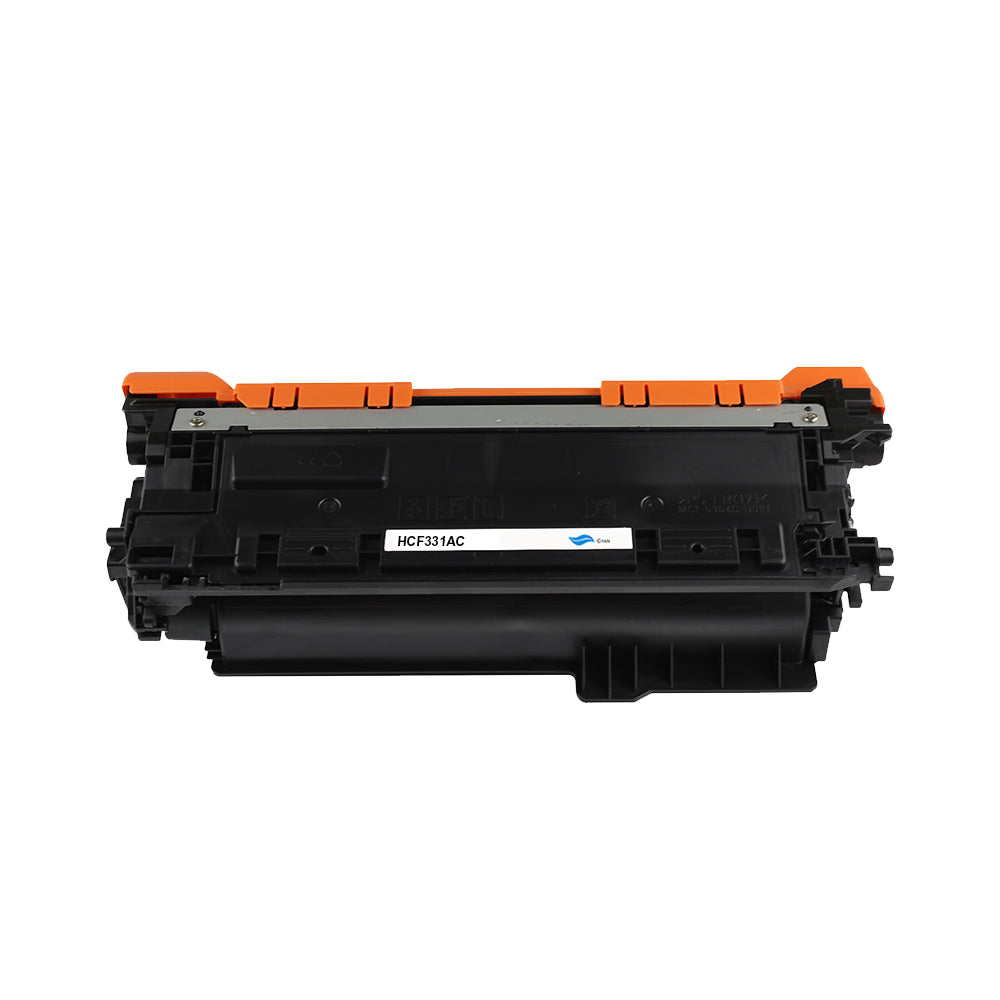 Huismerk HP CF331A (654X) Toner Cyaan