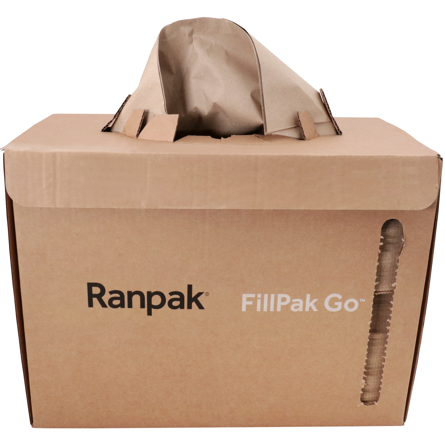 FillPak® Go opvulpapier – dispenserbox, papier, 360m x 38cm, bruin